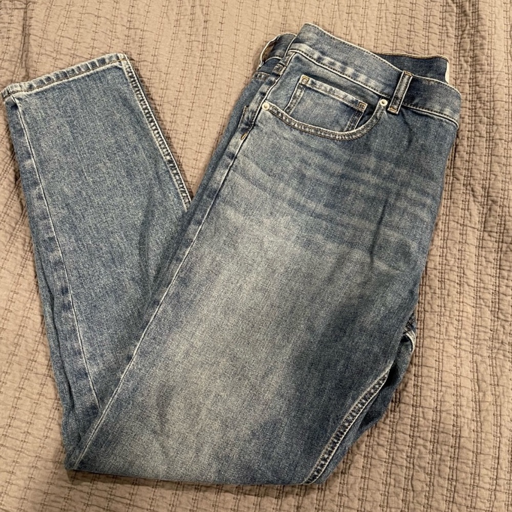 Everlane Skinny Fit Blue Jeans